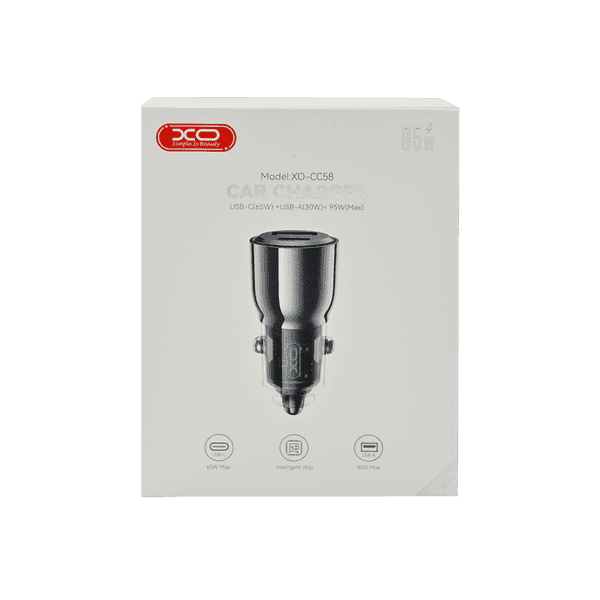 XO USB-C+USB-A 95W CAR CHARGER CC58