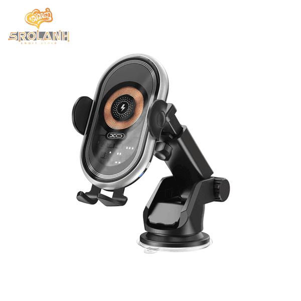 XO TRANSPARENT 15W WIRELESS 2 IN 1 CAR HOLDER WX038