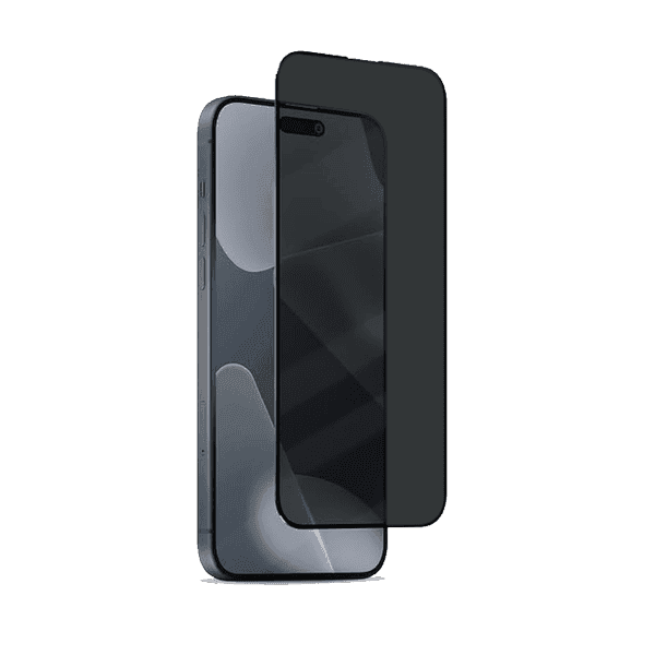 ISAFE HD GLASS SCREEN GUARD IPHONE 16 MATTE PRIVACY