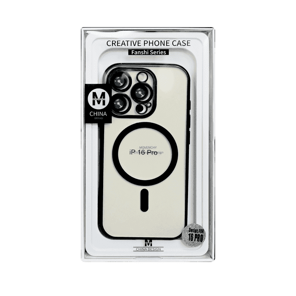 MOVENCHY TPU MAGSAFE CASE IPHONE 16 PRO BLACK