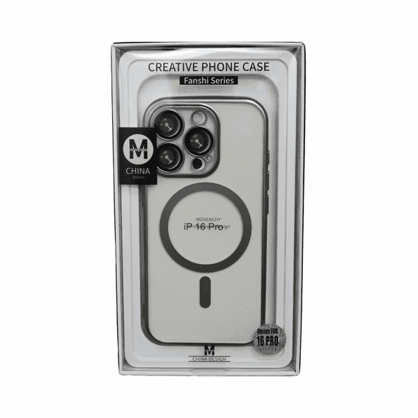 MOVENCHY TPU MAGSAFE CASE IPHONE 16 PRO NATURAL TITANIUM