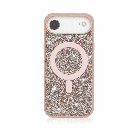 ISAFE BLING MAGSAFE HARD COVER IPHONE AIR ROSE GOLD