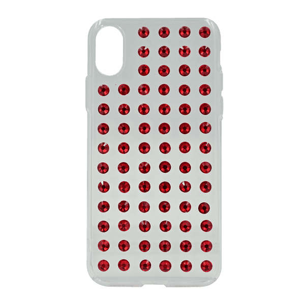 BLING BALLY CRYSTAL BIG STONE HARD COVER IPHONE X