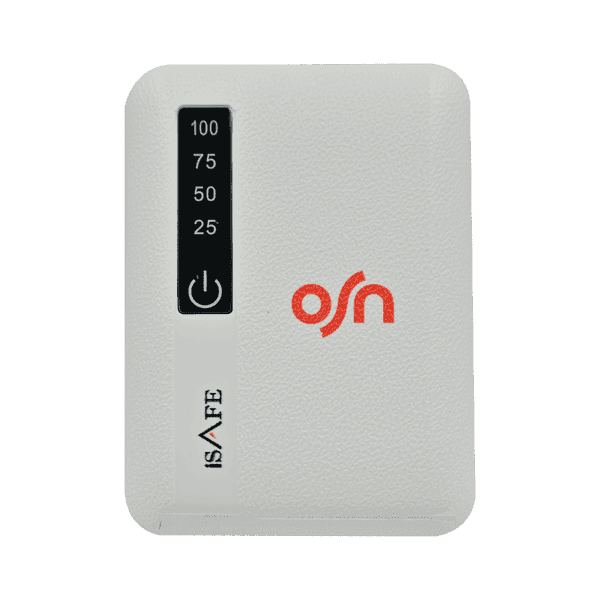 ISAFE PORTABLE POWER BANK 3000Mah WHITE