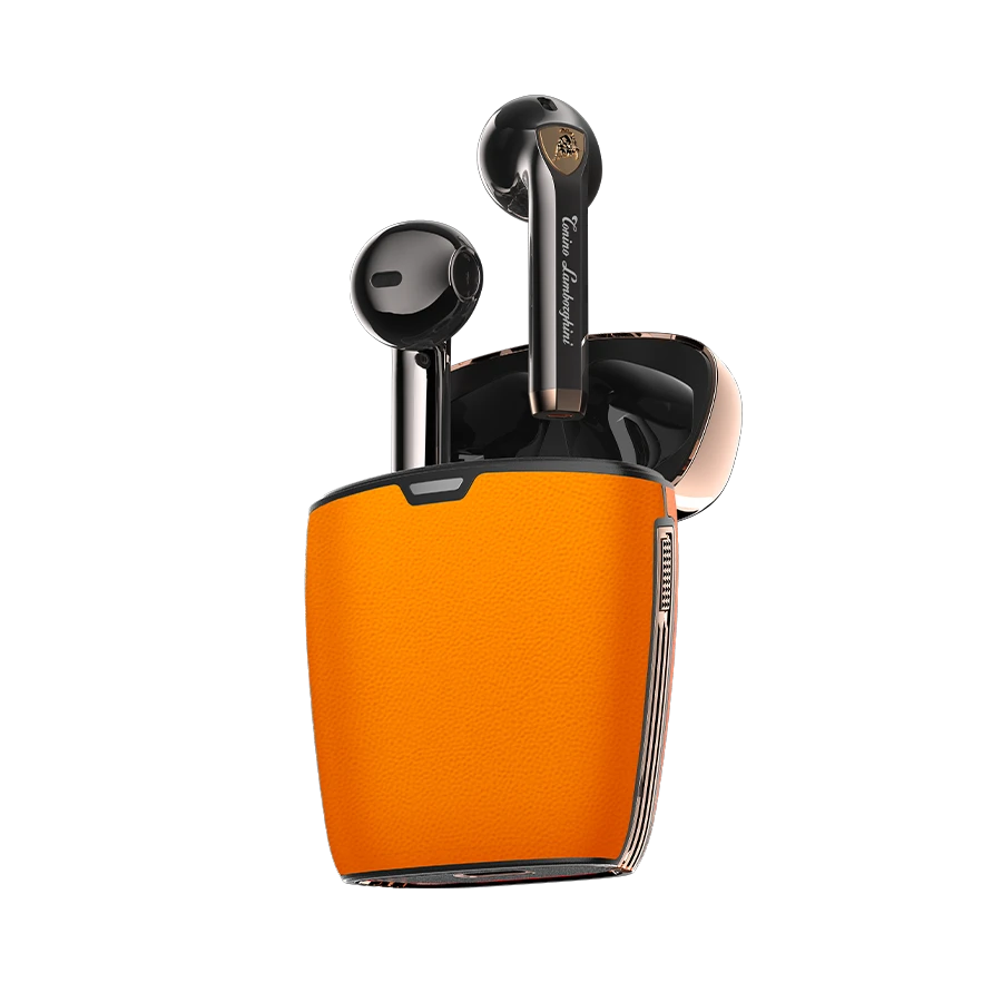 TONINO LAMBORGHINI CALF LEATHER WIRELESS BLUETOOTH HEADPHONE TL69