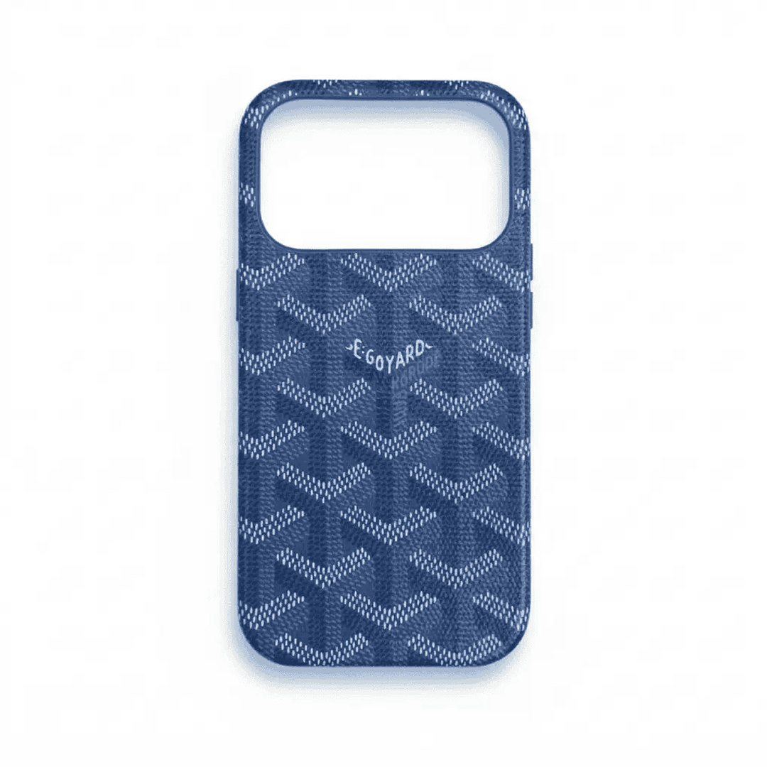 GOYARD LEATHER HARD CASE IPHONE 17 PRO MAX BLACK GOYARD LEATHER HARD CASE IPHONE 17 PRO MAX BLACK